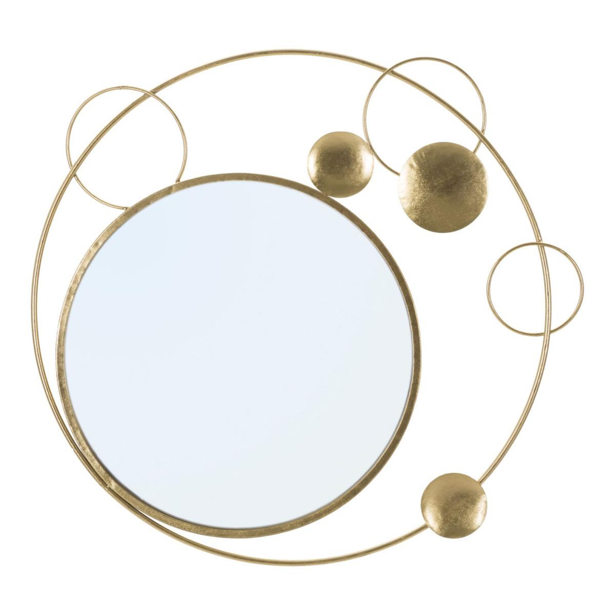Paris Prix Miroir Mural Design  Planète  90cm Or