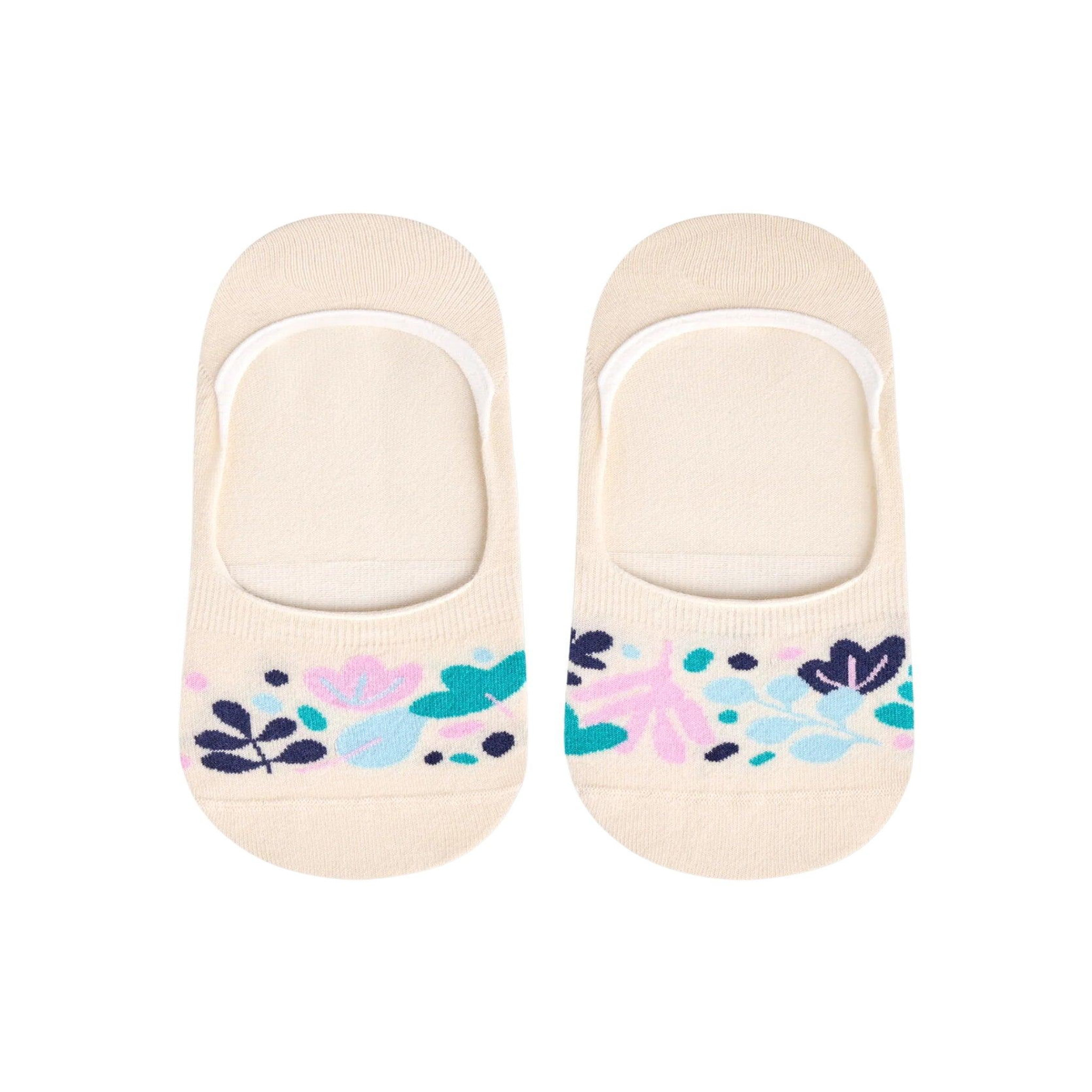 DEDOLES Protège-pieds feuilles turquoise. Coloris disponibles : Blanc