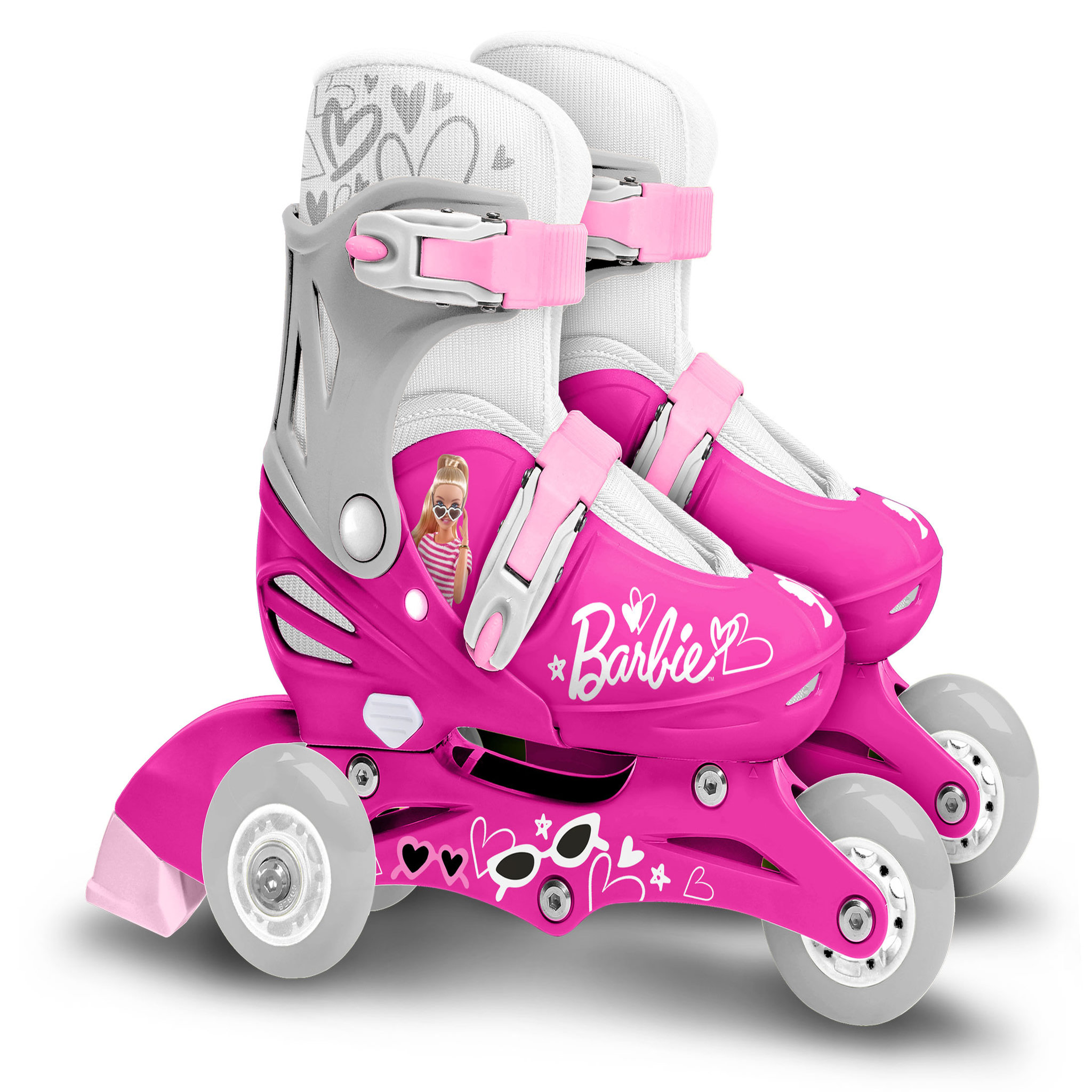 Patins en Ligne two in one 3 Roues BARBIE 27-30