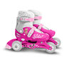 Voir la diapositive 1 : Patins en Ligne two in one 3 Roues BARBIE 27-30