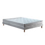 Voir la diapositive 4 : IDLITERIE Ensemble matelas mousse réversible STRATUS et sommier - confort français
