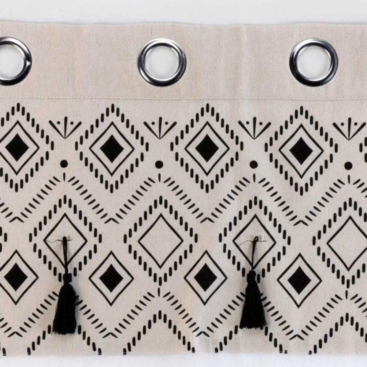 Paris Prix Rideau Voilage à Œillets  Nalika  140x240cm Blanc