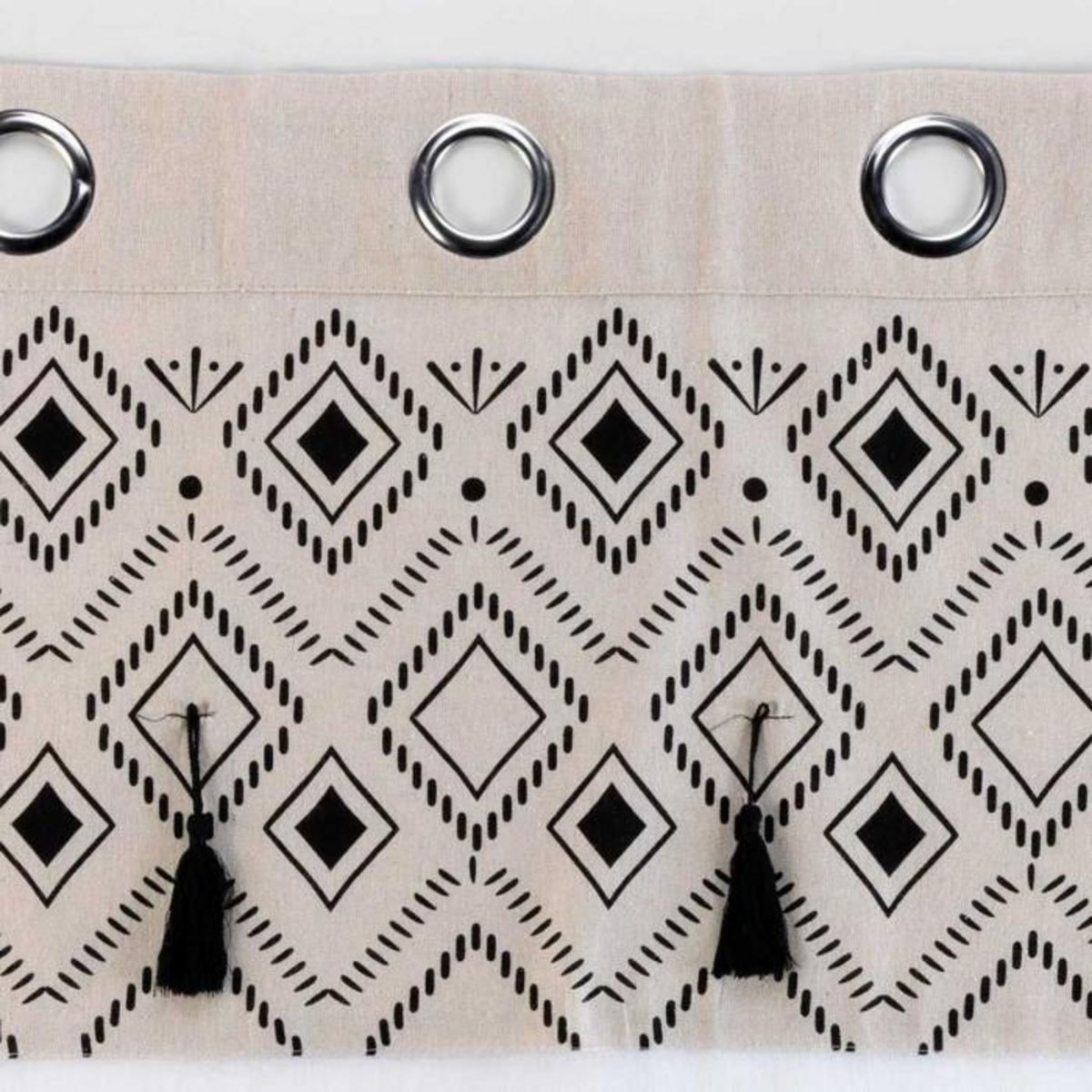 Paris Prix Rideau Voilage à Œillets  Nalika  140x240cm Blanc