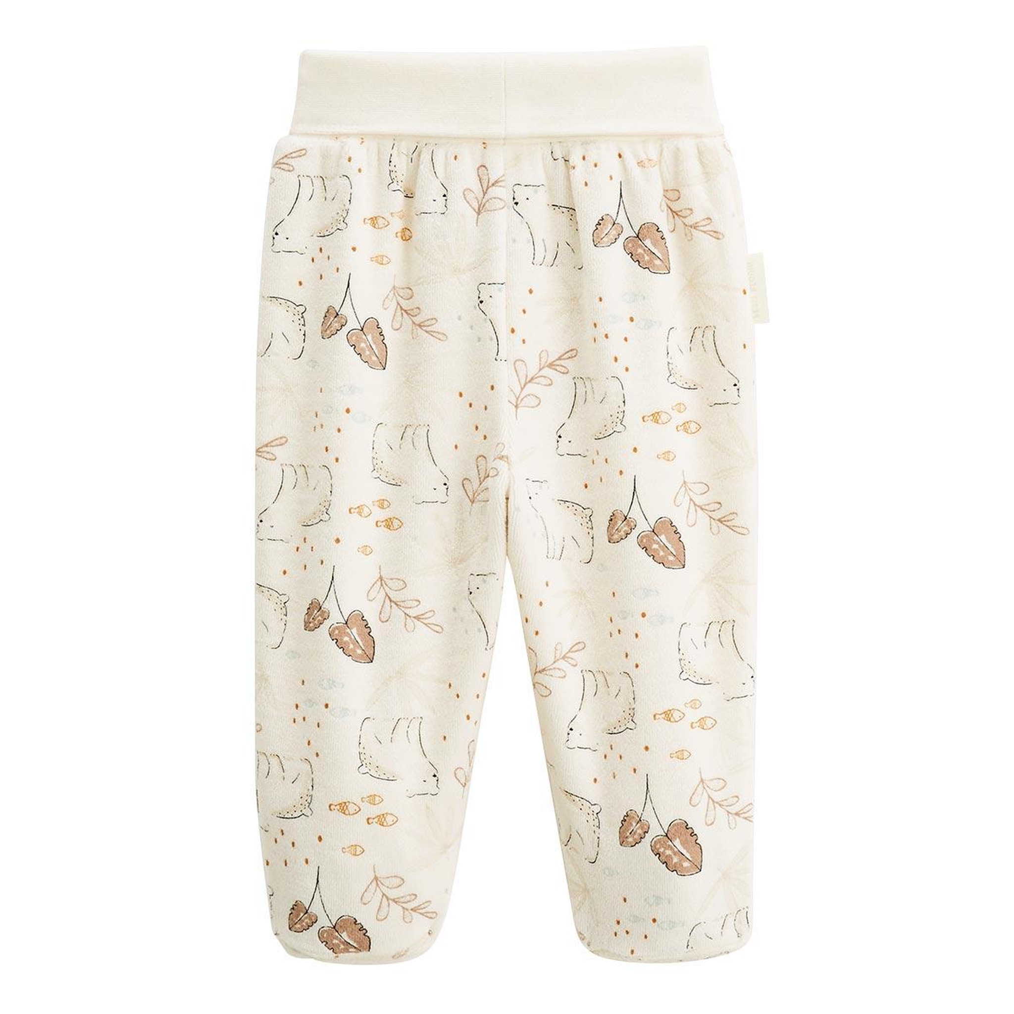 Voir la diapositive 5 : Petit Béguin Ensemble gilet et pantalon bébé en velours Câlins
