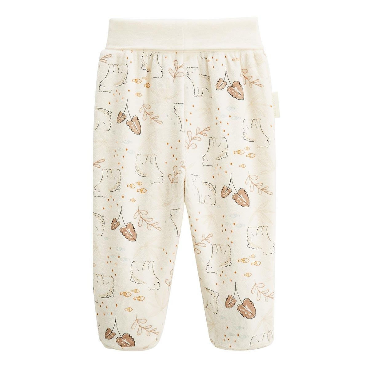 Petit Béguin Ensemble gilet et pantalon bébé en velours Câlins