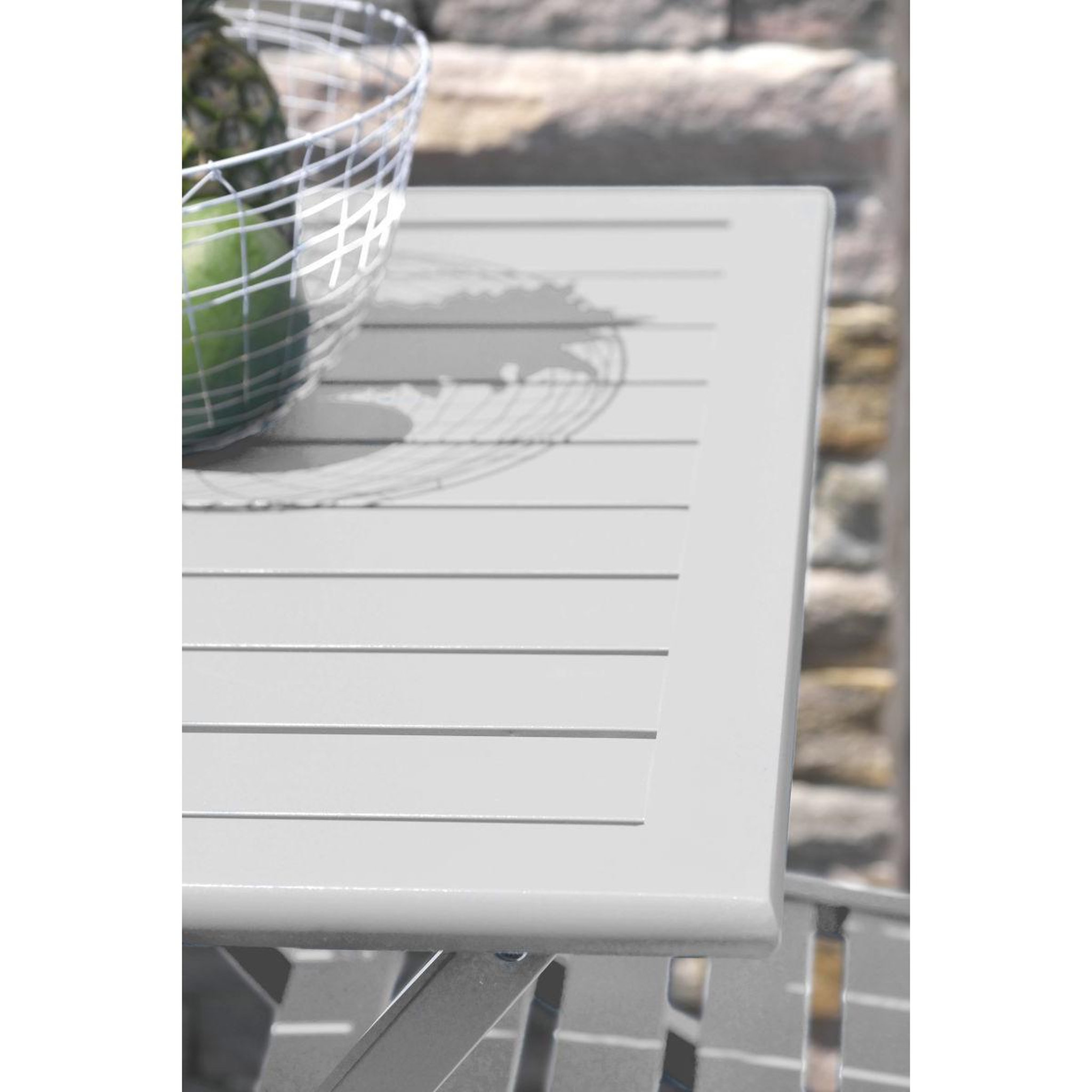 Voir la diapositive 4 : Paris Prix Table de jardin pliante  marius  70cm gris