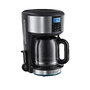 Voir la diapositive 1 : RUSSELL Cafetière russell 4008496815838 noir programmable 15 tasses