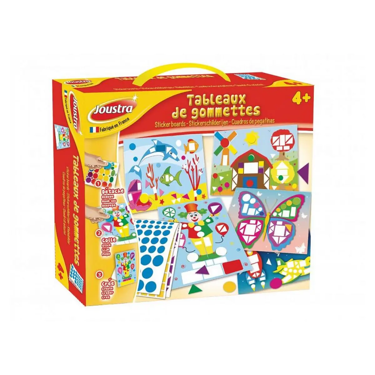 Maped Creativ - Coffret Maxi Gommettes Et Cartes D'Activités - 4000 Gommettes + 12 Cartes A5 Kit Creatif Pour Enfants Des 3 Ans Maped Creativ - Coffret Maxi Gommettes Et Cartes D'Activités - 4000 Gommettes + 12 Cartes A5 Kit Creatif Pour Enfants Des 3 Ans