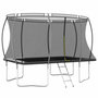 Voir la diapositive 1 : VIDAXL Ensemble de trampoline rectangulaire 335x244x90 cm 150 kg