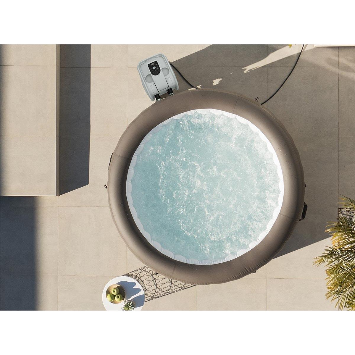 BESTWAY Spa gonflable Lay-Z-Spa Dominica rond Hydrojet 4/6 places - Bestway