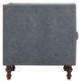 Voir la diapositive 4 : VIDAXL Fauteuil gris tissu