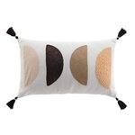 Paris Prix Coussin Déco Pompons  Lumis  30x50cm Multicolore