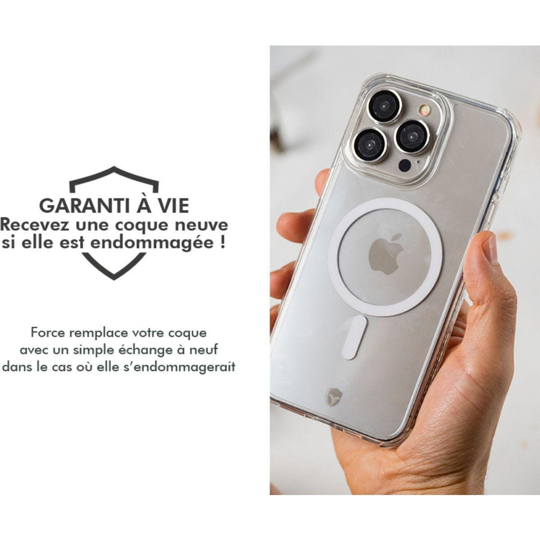 Voir la diapositive 4 : FORCE CASE Coque google pixel 10 / 10 pro air magnet
