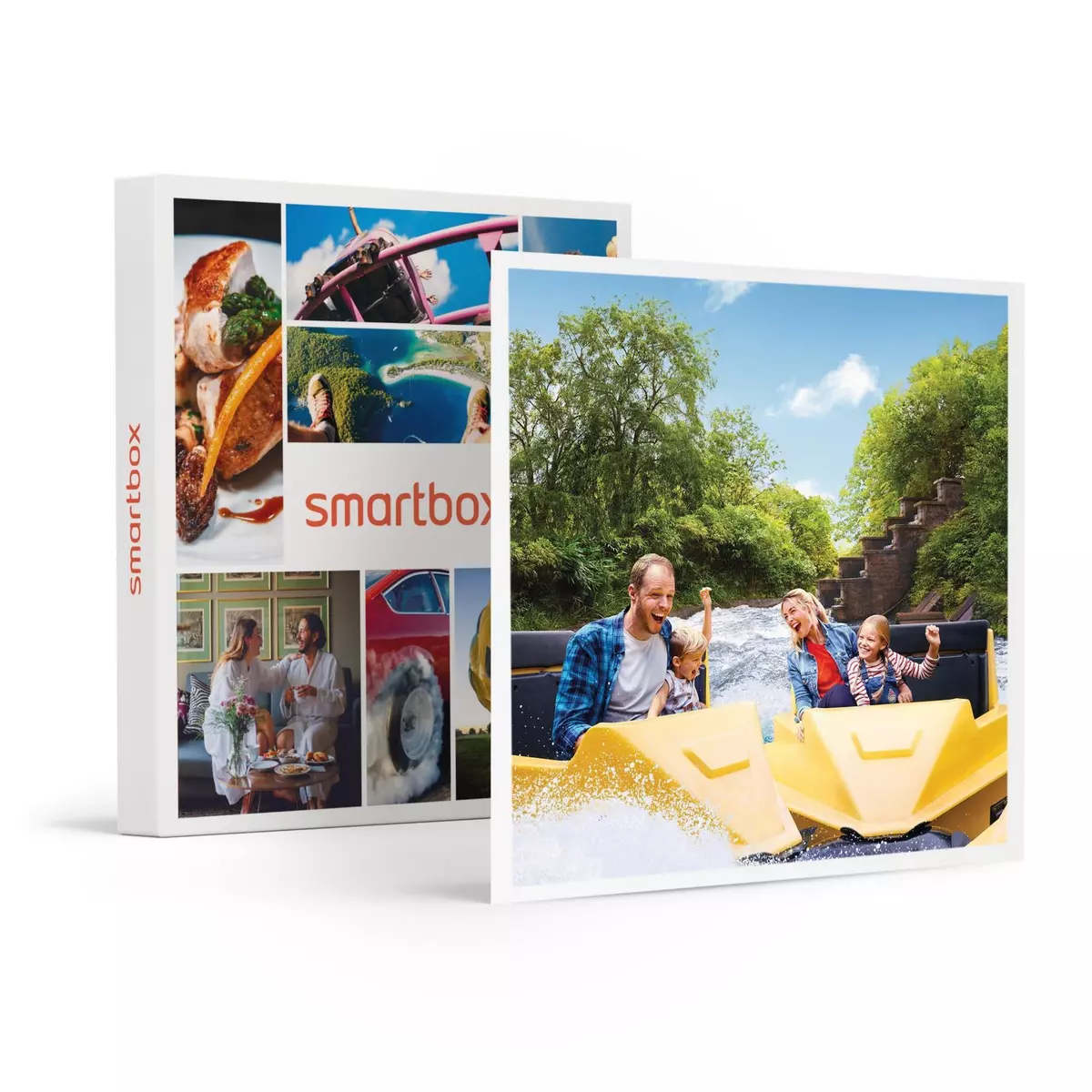 Smartbox Journée à Bellewaerde jusqu'au 9 juillet et de septembre à mi-octobre pour 1 adulte et 1 enfant - Coffret Cadeau Sport & Aventure