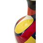 Voir la diapositive 3 : Paris Prix Vase Déco en Résine  Rubic  59cm Multicolore