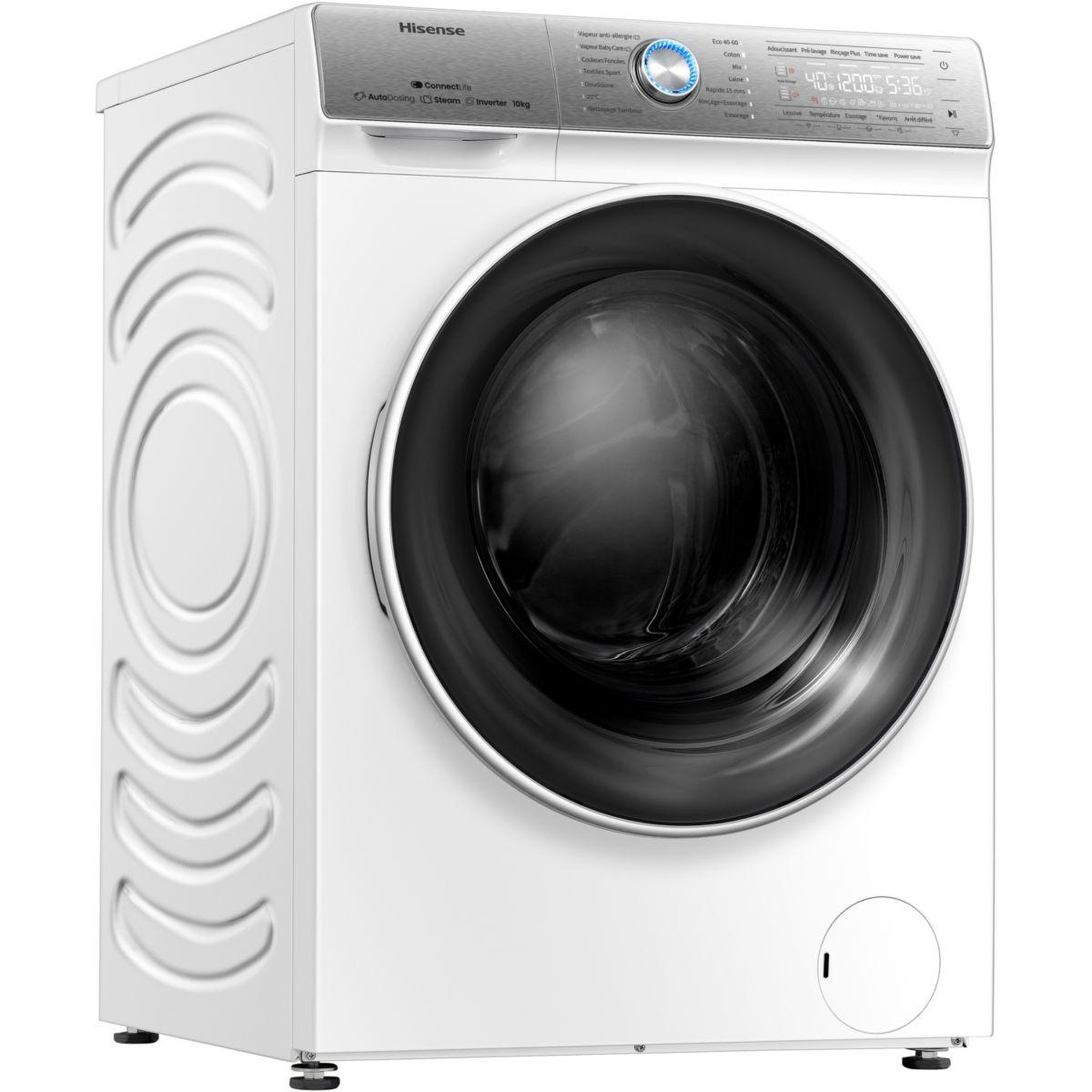 Voir la diapositive 3 : Hisense Lave linge hublot WFQR1014EVAJMW