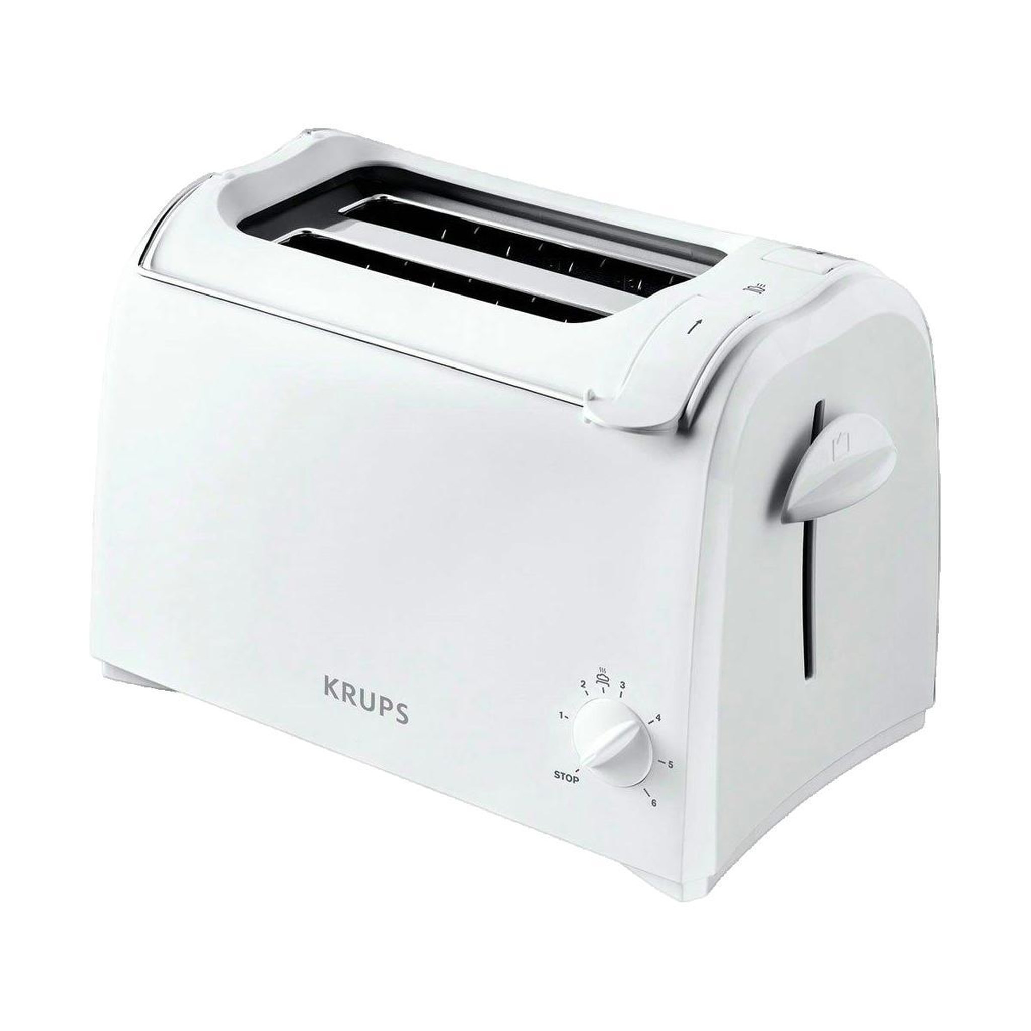 Voir la diapositive 2 : KRUPS Grille pain Krups KH 1511 ProAroma blanc