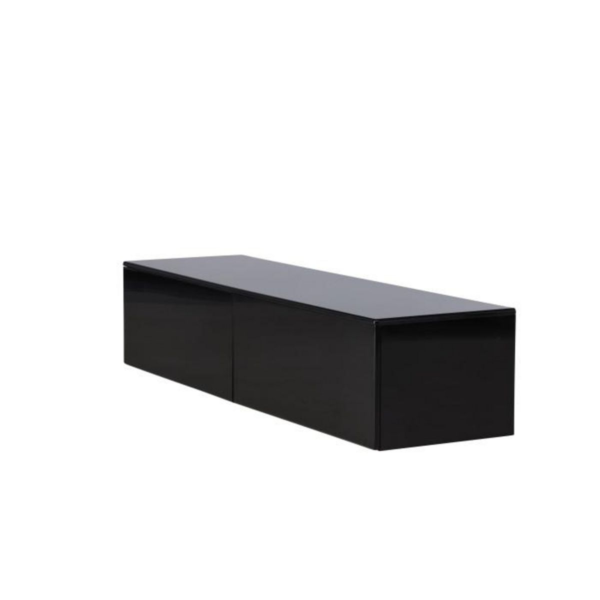 Paris Prix Meuble TV 2 Tiroirs  Fristad  160cm Noir