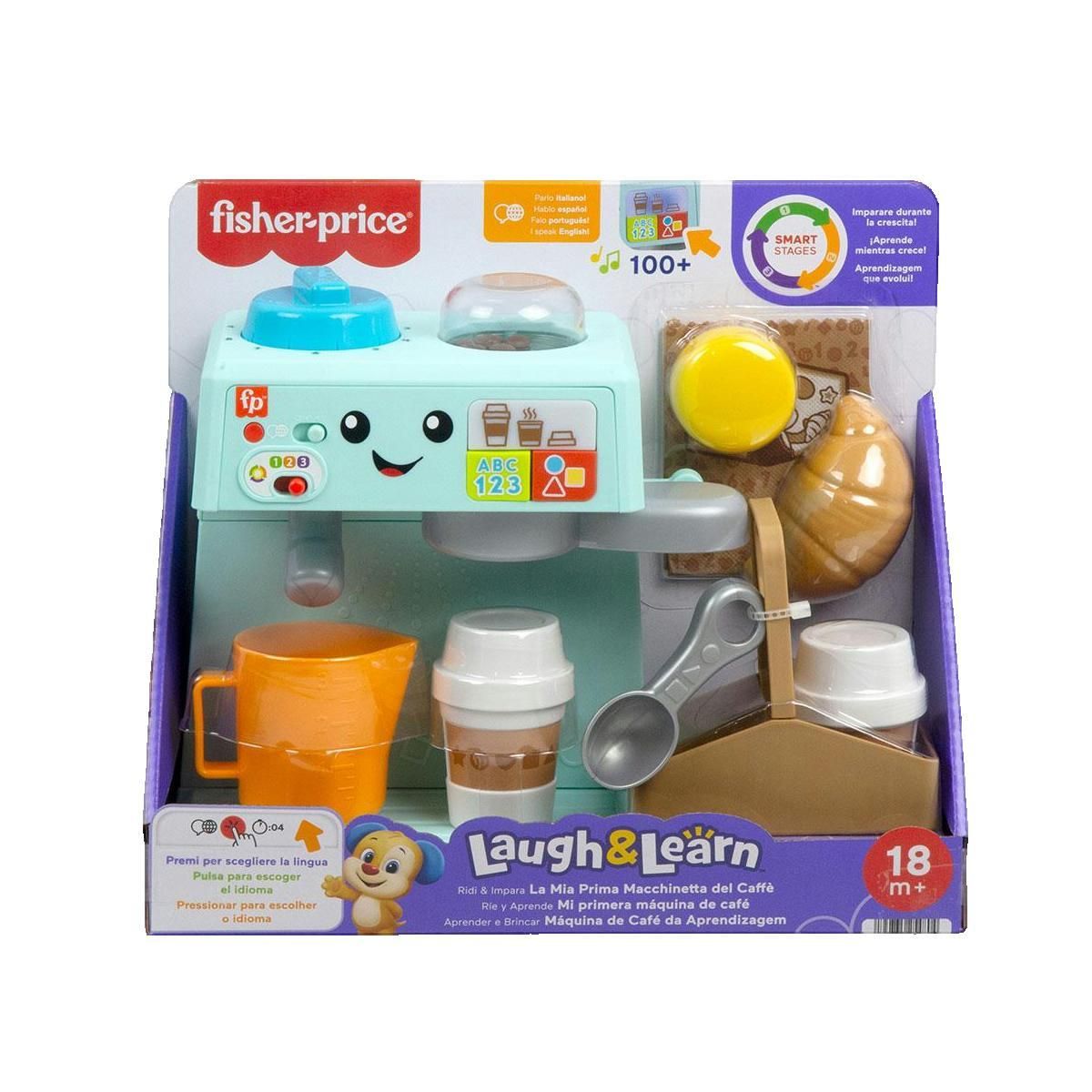 Fischer Jouet éducatif Fischer machine à café interactive multicolor