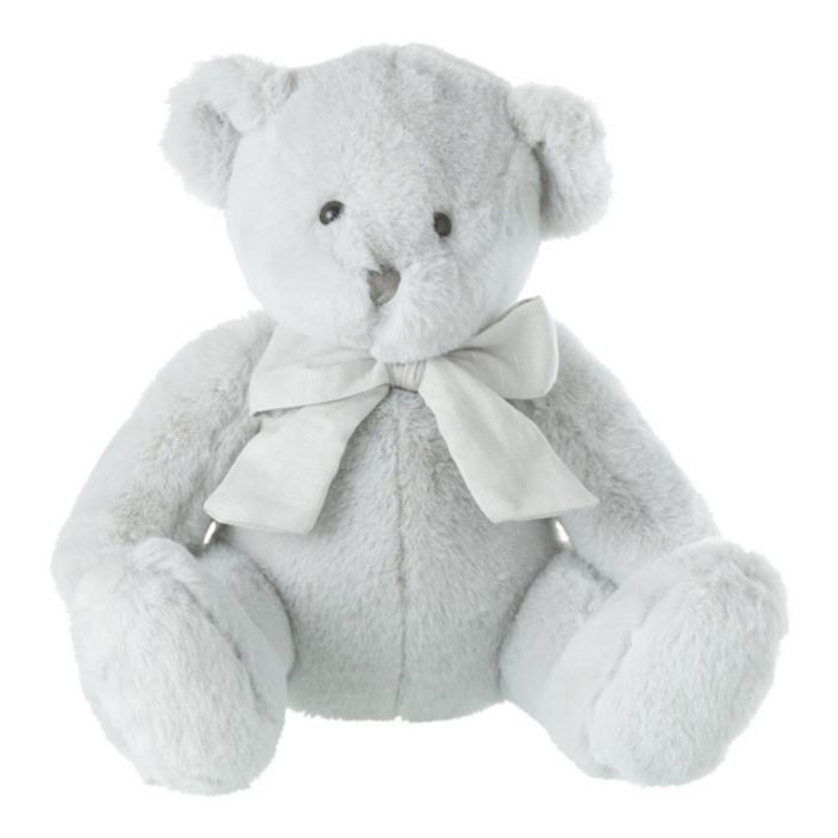 Paris Prix Peluche Enfant  Ourson Nœud  20cm Gris