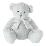 Paris Prix Peluche Enfant  Ourson Nœud  20cm Gris
