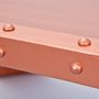 Voir la diapositive 3 : Paris Prix Table Basse Industrielle Métal  Wall  110cm Cuivre