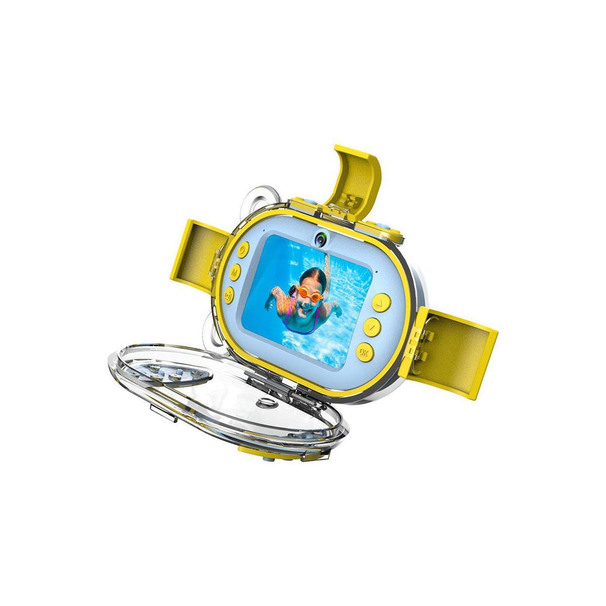 Voir la diapositive 3 : AGFA PHOTO Appareil photo compact Agfaphoto Realikids Cam Waterproof Bleu