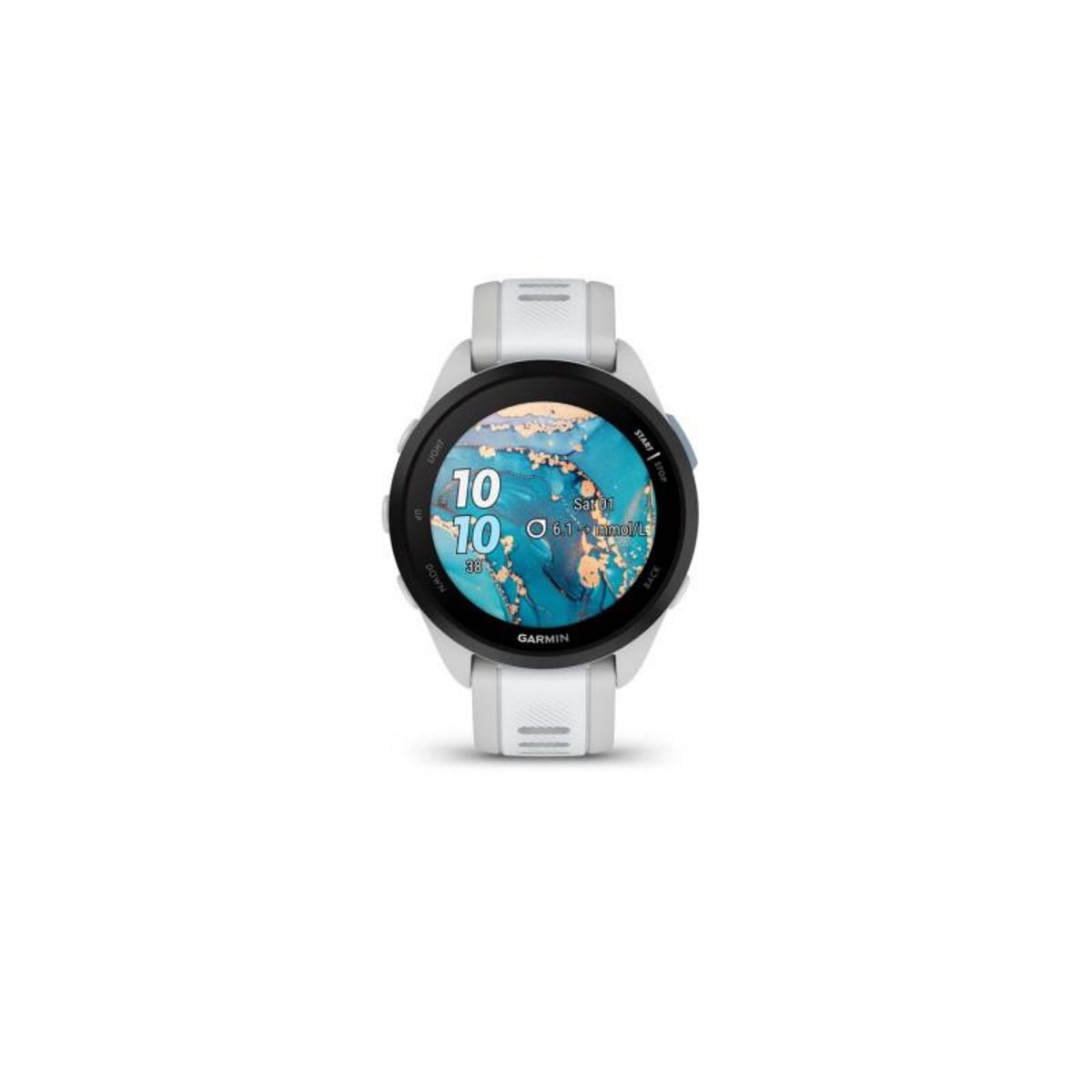 GARMIN Montre connectée Garmin Forerunner 165 Gris Clair Blanc