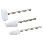 MAXICRAFT 3 feutres à polir sur tige