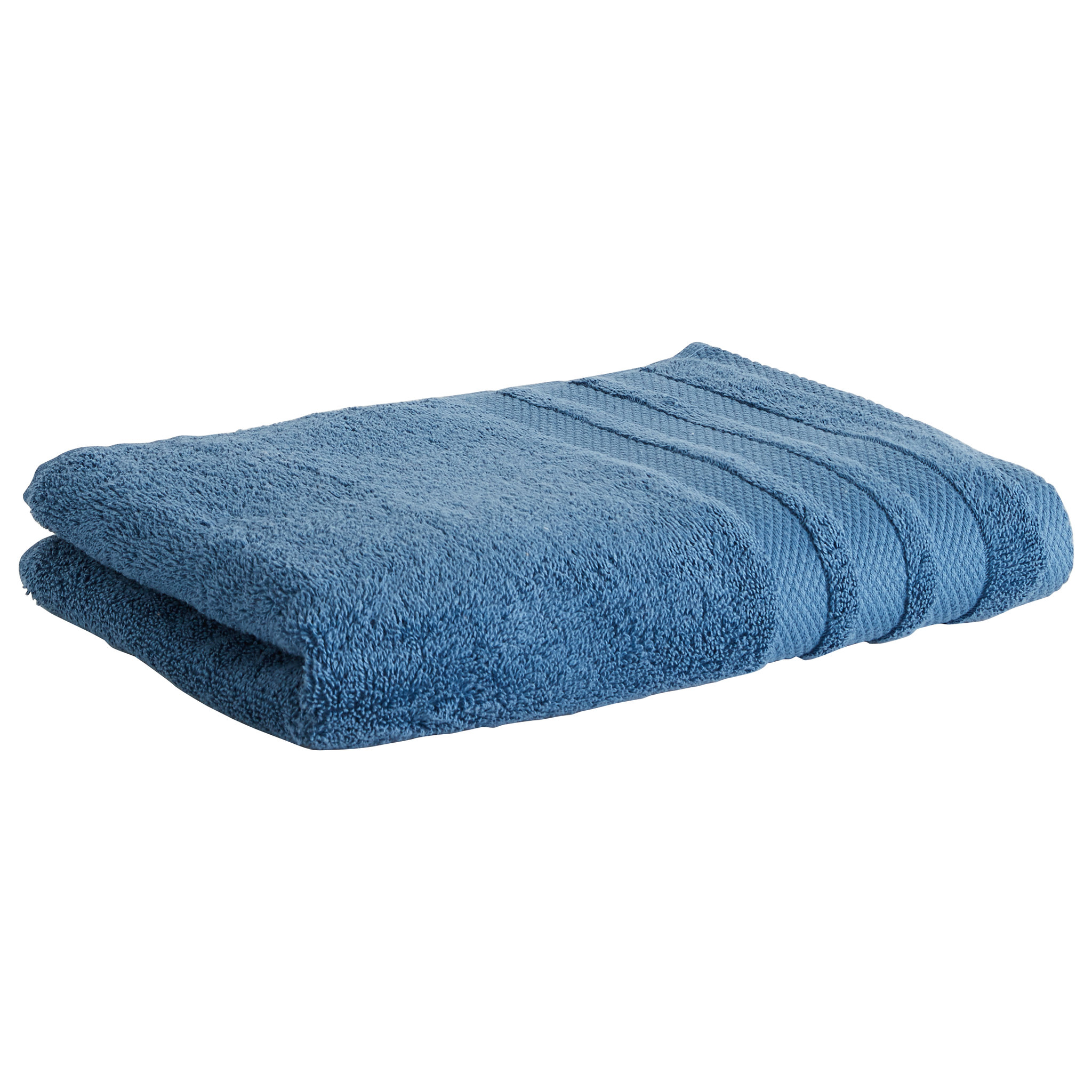 Voir la diapositive 1 : ACTUEL Serviette de toilette unie en coton 500 g/m²
