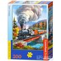 Voir la diapositive 3 : Castorland Puzzle 200 pièces : Passage du train