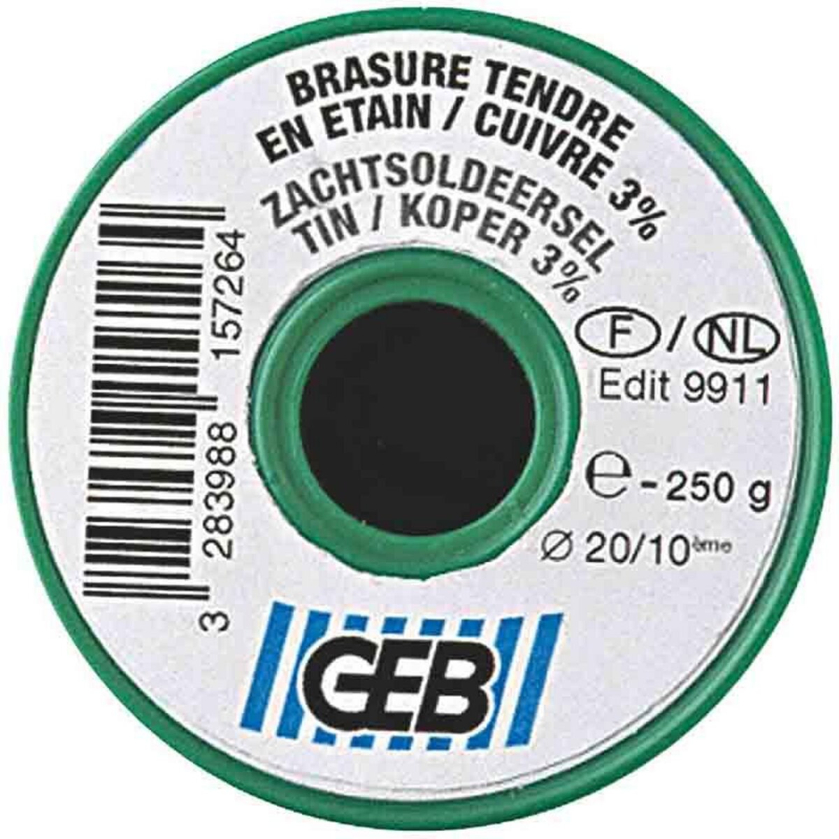 Geb Fil étain/cuivre 250 g