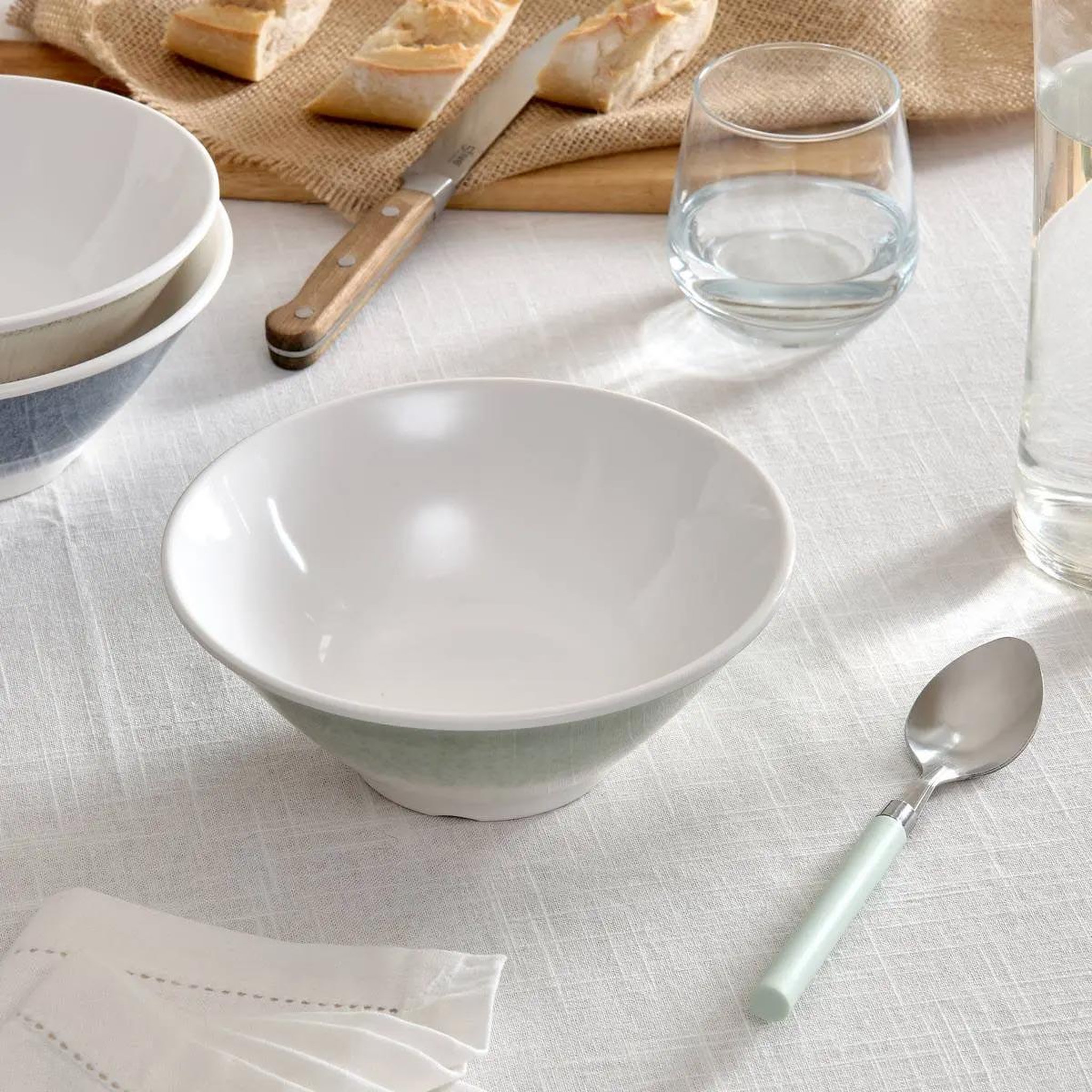 Voir la diapositive 2 : SECRET DE GOURMET Saladier en mélamine  clara  18cm vert