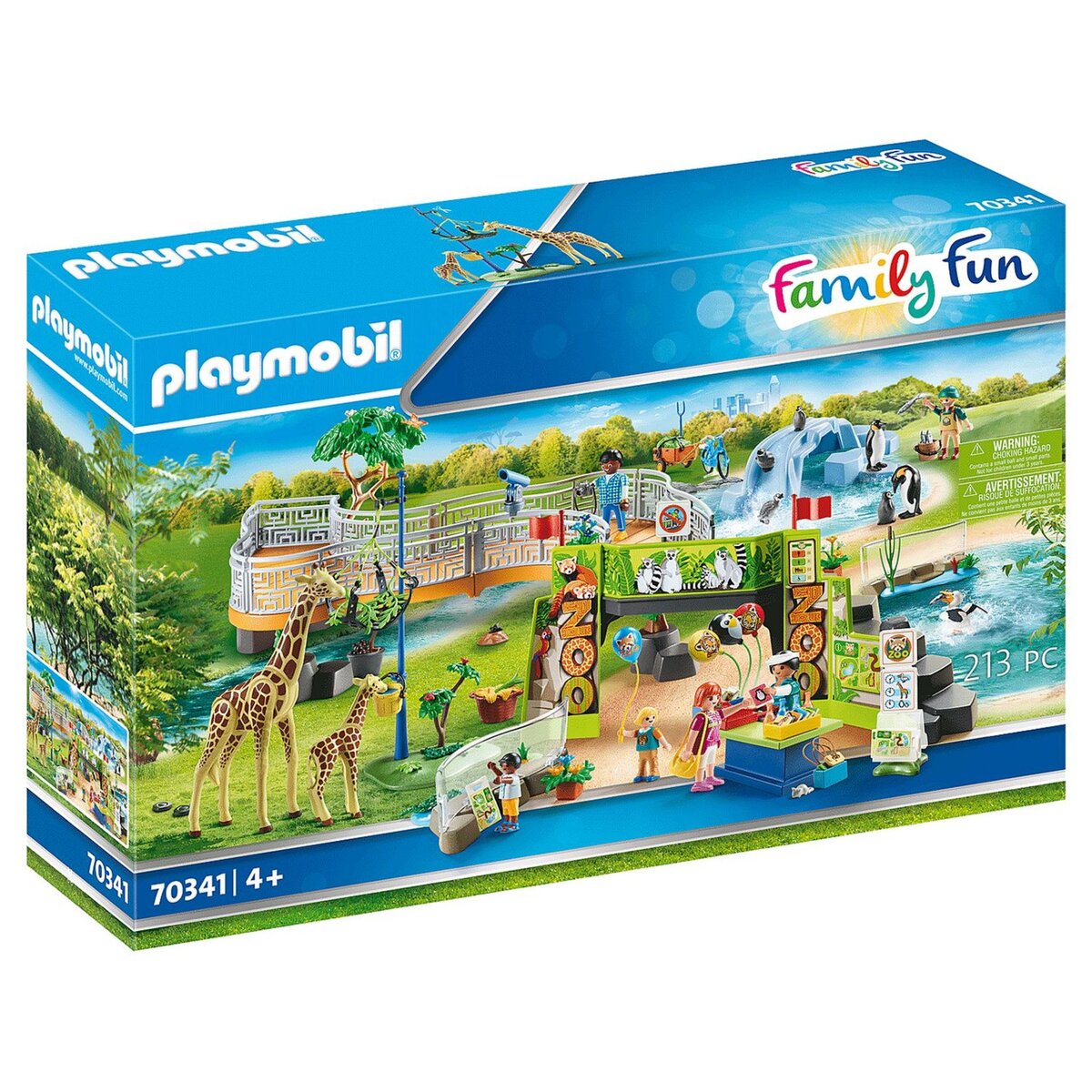 PLAYMOBIL 70341 - Family Fun - Parc animalier