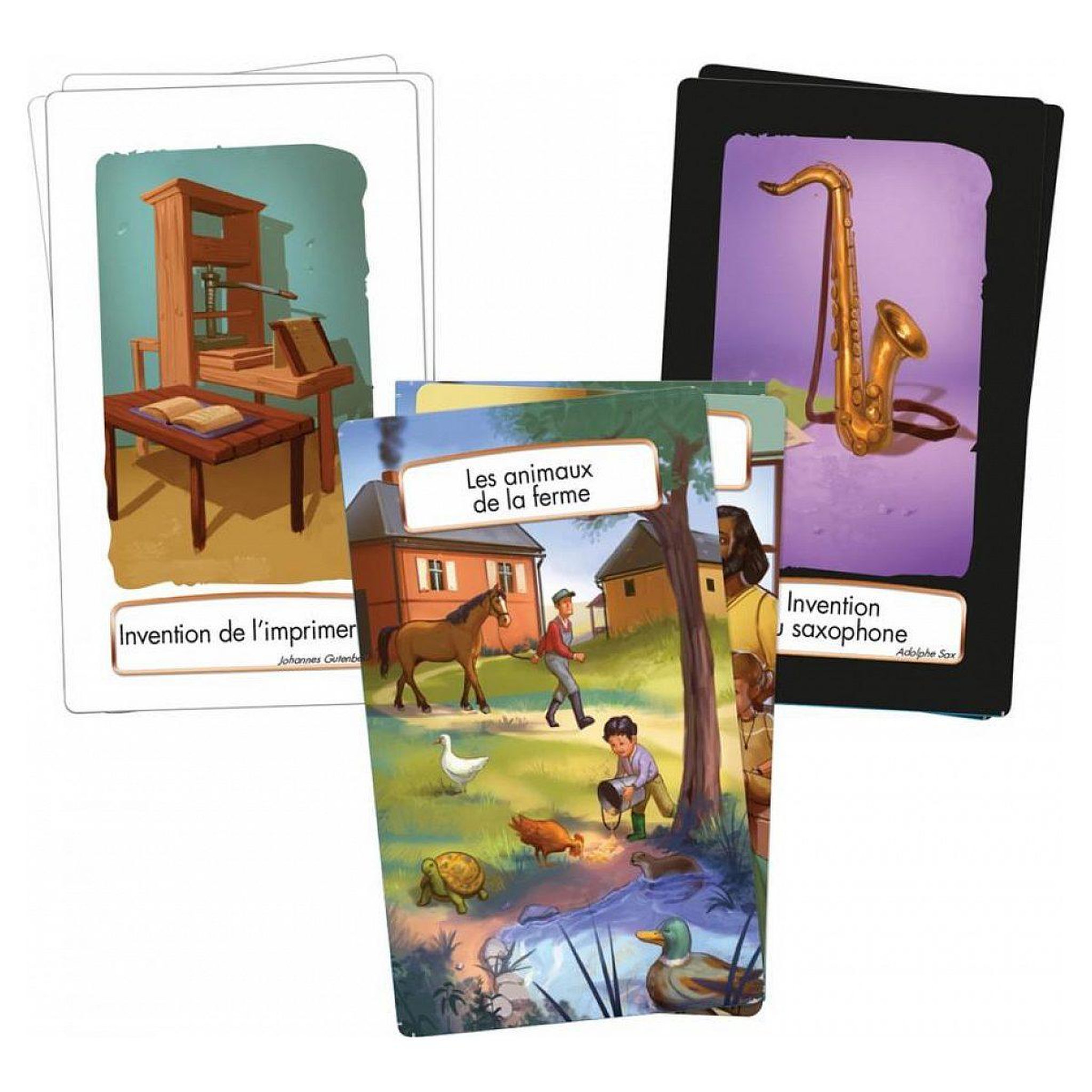 Voir la diapositive 3 : Asmodee Jeu de carte timeline access+