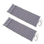 Voir la diapositive 1 : RED DECO Lot de 2 matelas bain de soleil 180cm gris anthracite - 2x sormiou gris anthracite