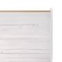 Voir la diapositive 4 : VIDAXL Banc d'angle REINE 151 cm marron miel et blanc bois pin solide