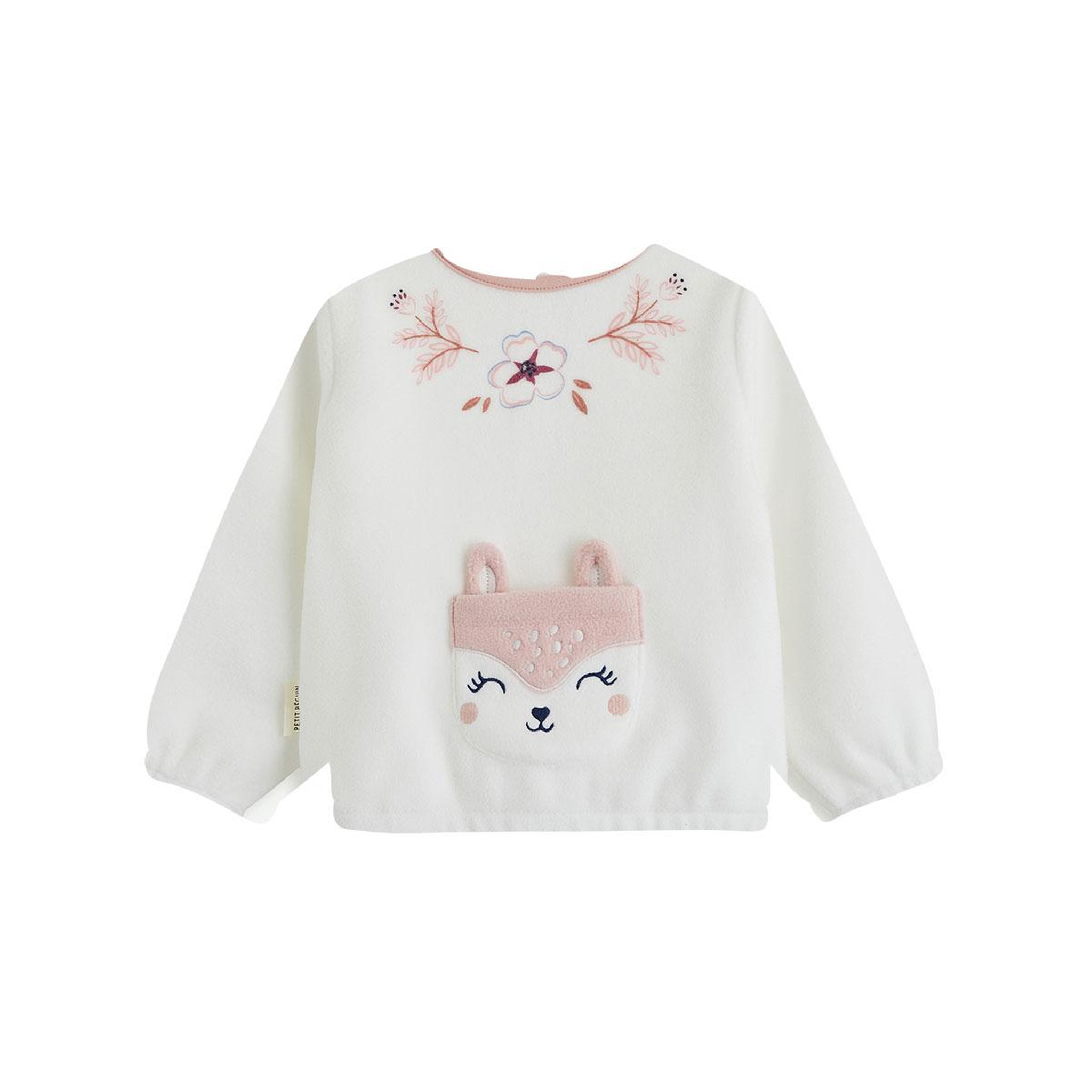 Voir la diapositive 4 : PETIT BEGUIN Pyjama enfant 2 pièces en polaire cléo