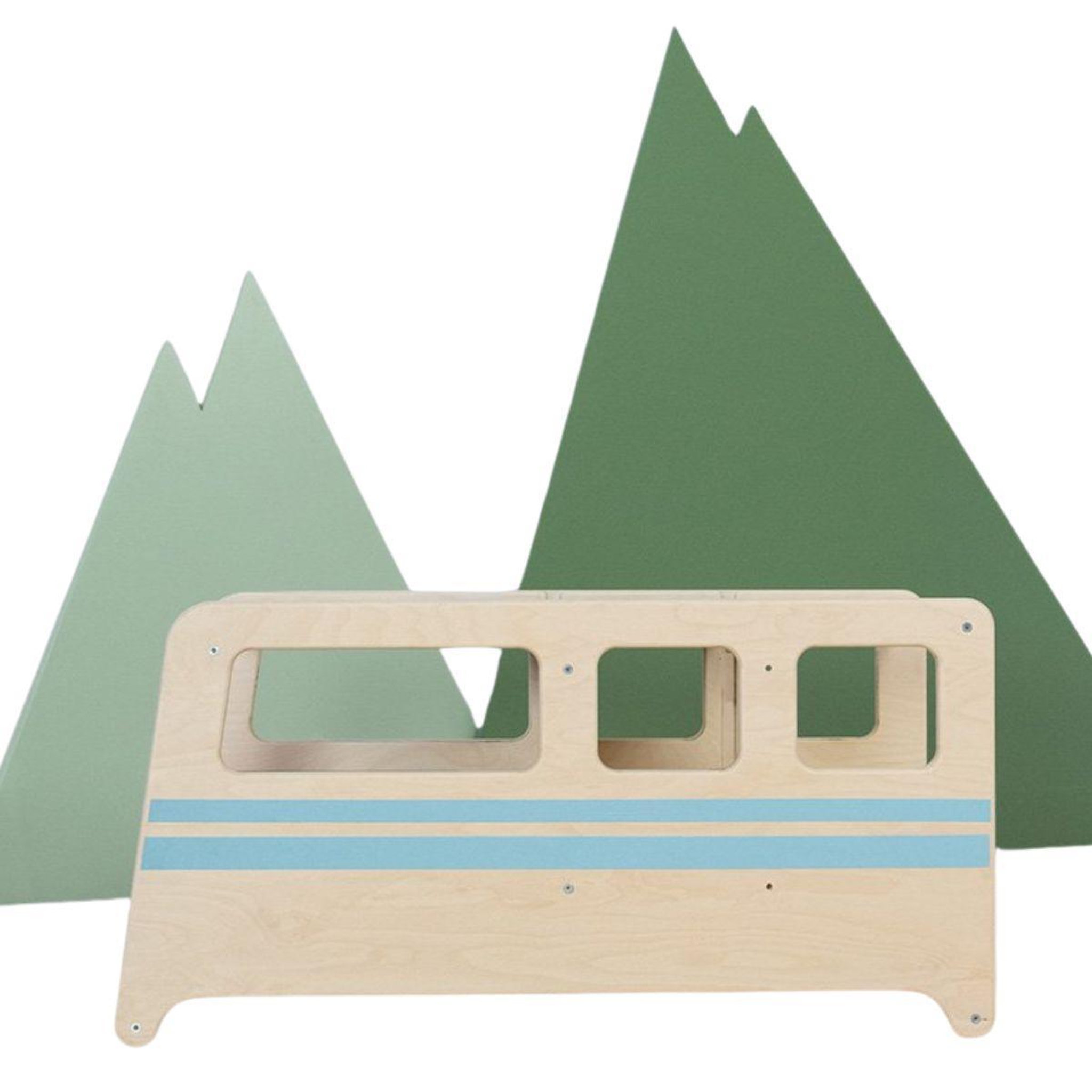Voir la diapositive 1 : BENLEMI Tour d'apprentissage BUS 5in1 Turquoise sticker