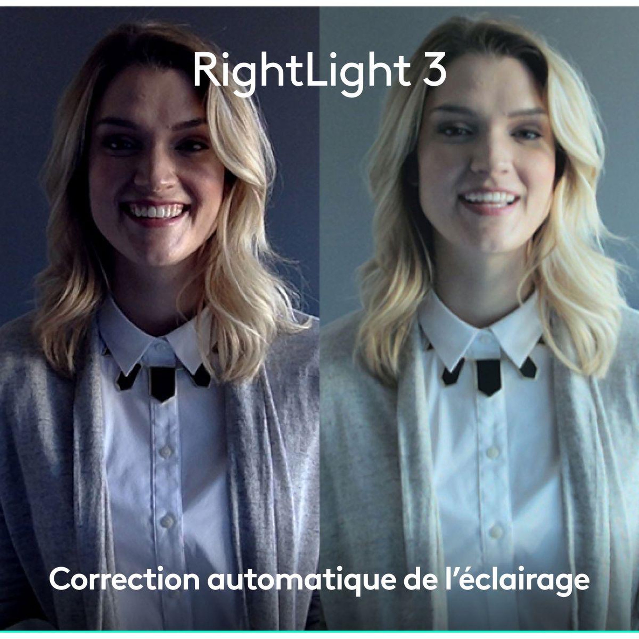 Voir la diapositive 4 : Logitech Webcam BRIO 4K GRAPHITE