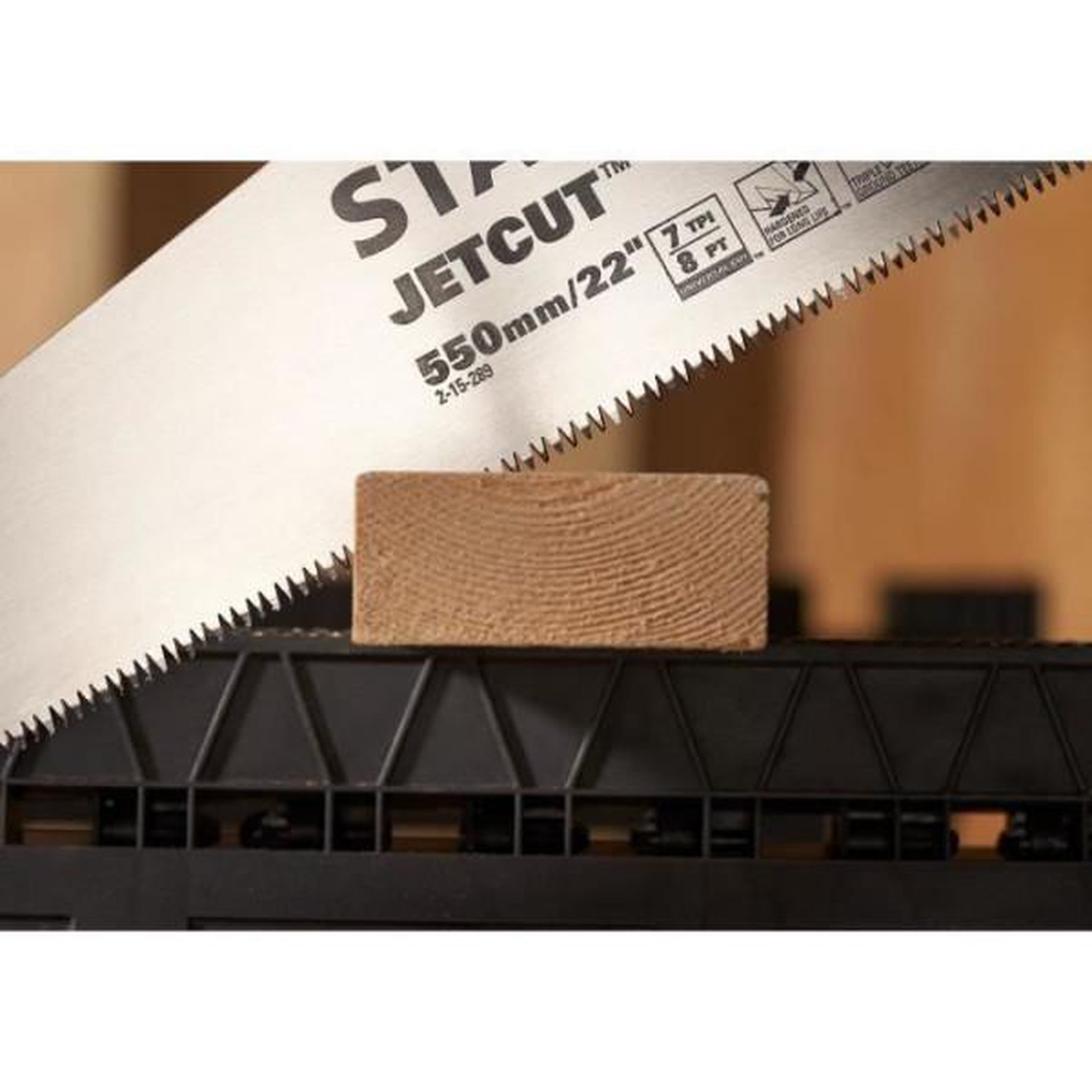 Voir la diapositive 6 : Stanley Scie égoine a bois Jetcut coupe STANLEY - 2-15-289 - 550 mm