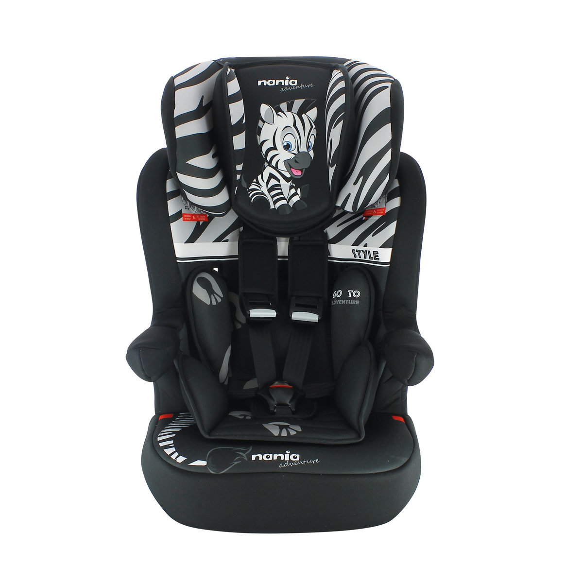 NANIA Siège auto groupe 1/2/3 Imax Zebra