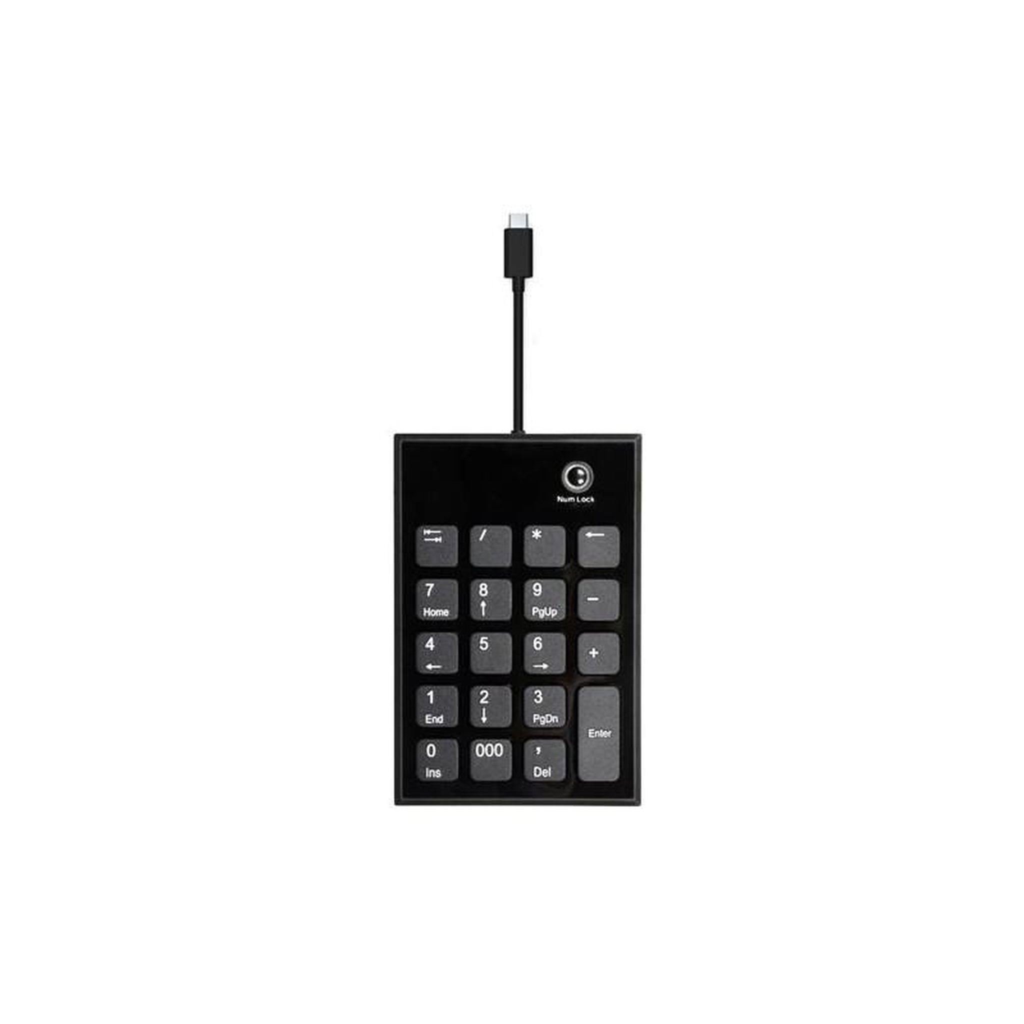 PORT DESIGNS Pavé numérique filaire USB C Port Designs Noir