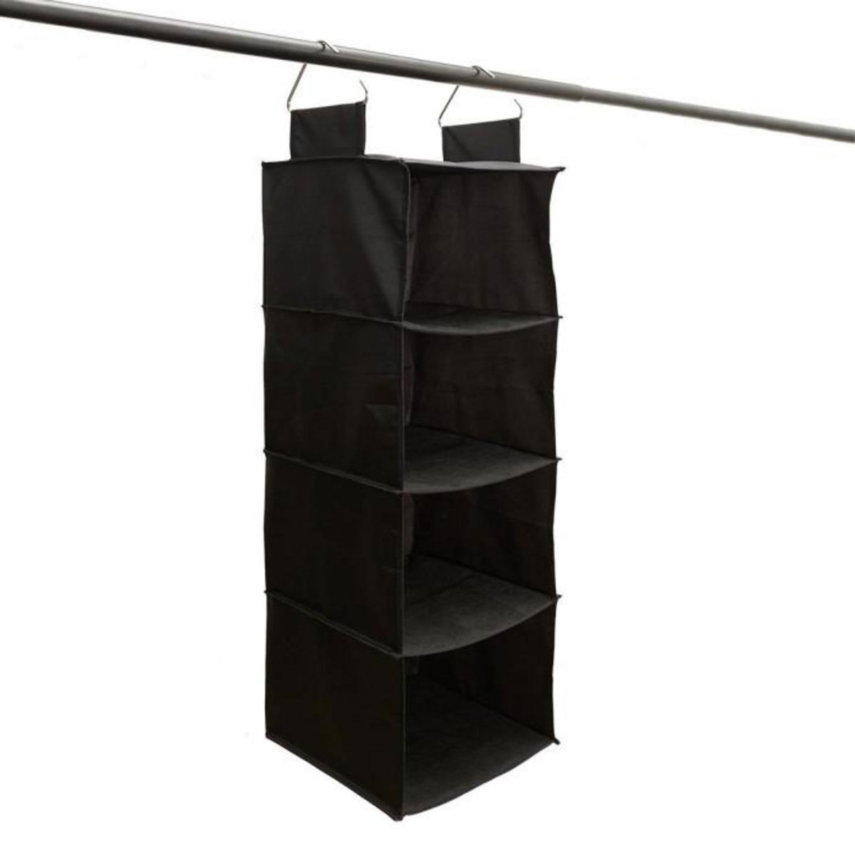 Paris Prix Rangement 5 Cases à Suspendre  Pliable  80cm Noir