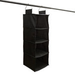 Paris Prix Rangement 5 Cases à Suspendre  Pliable  80cm Noir