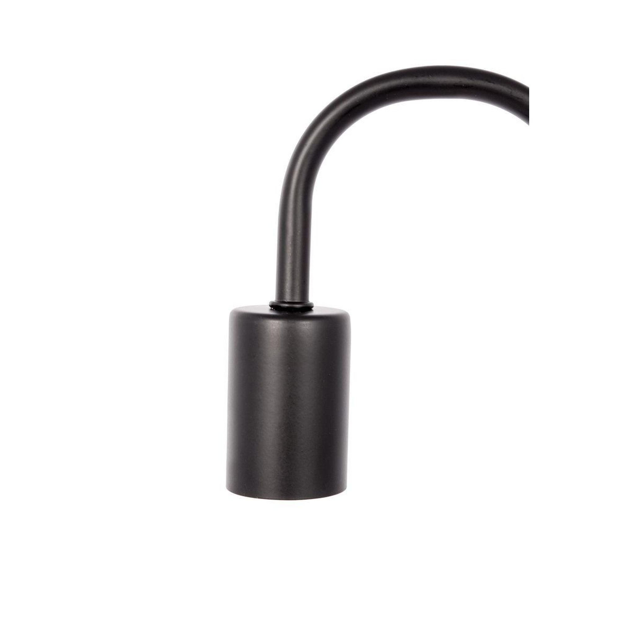 Voir la diapositive 3 : Paris Prix Lampe à poser bois & métal  vinara  47cm noir
