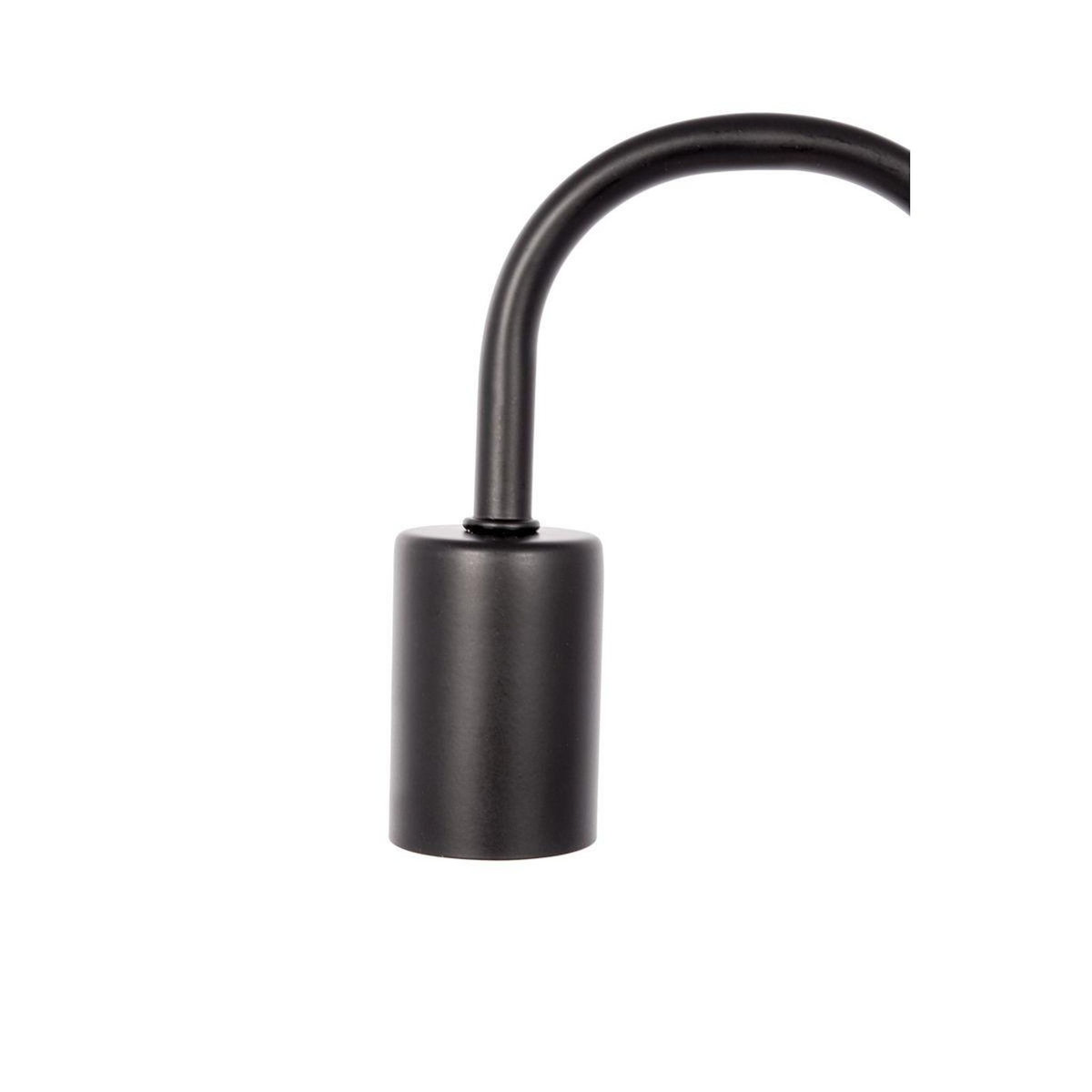 Paris Prix Lampe à Poser Bois & Métal  Vinara  47cm Noir