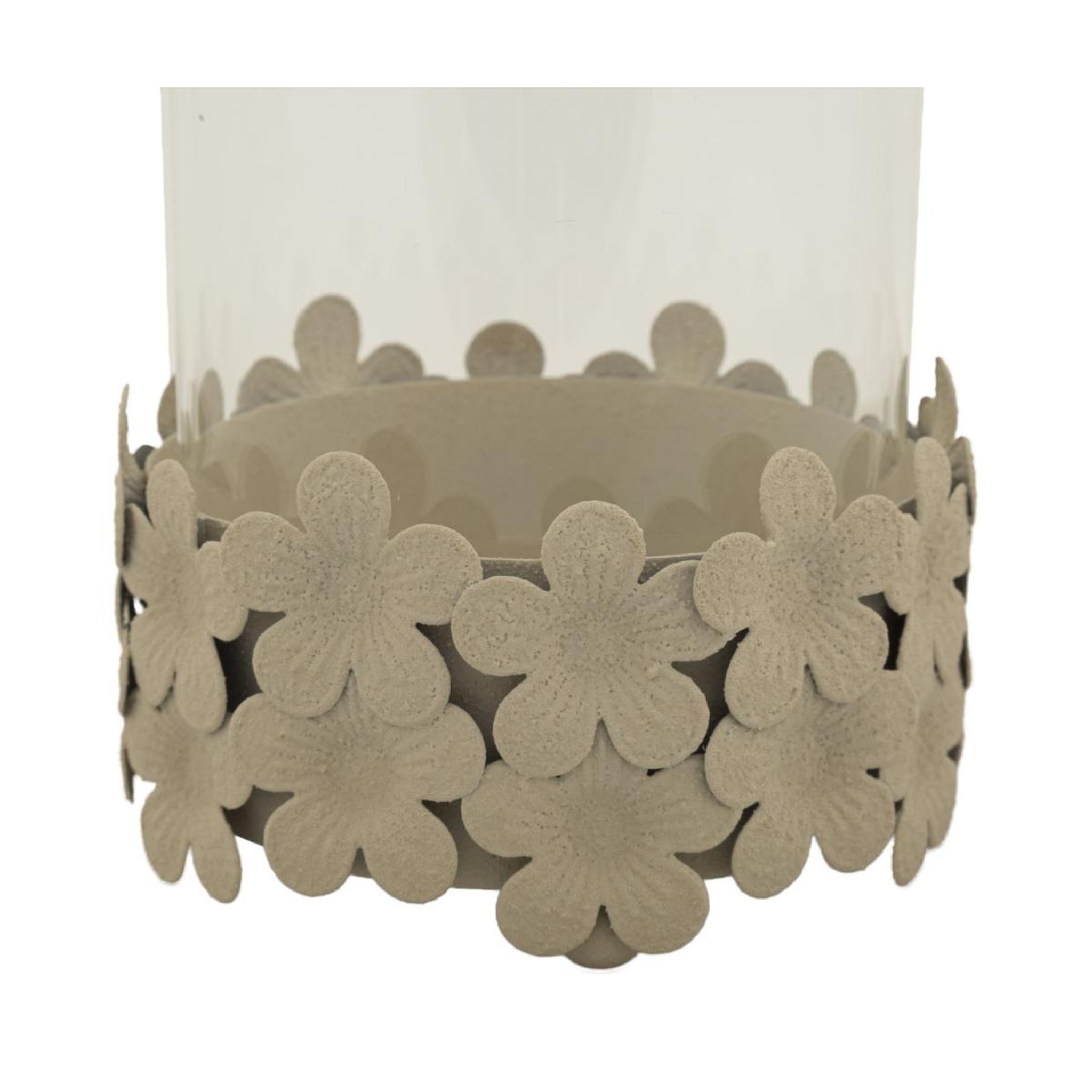 Voir la diapositive 2 : Paris Prix Bougeoir déco  dune  16cm crème