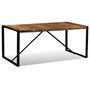 Voir la diapositive 3 : VIDAXL Table a manger Bois de recuperation massif 180 cm