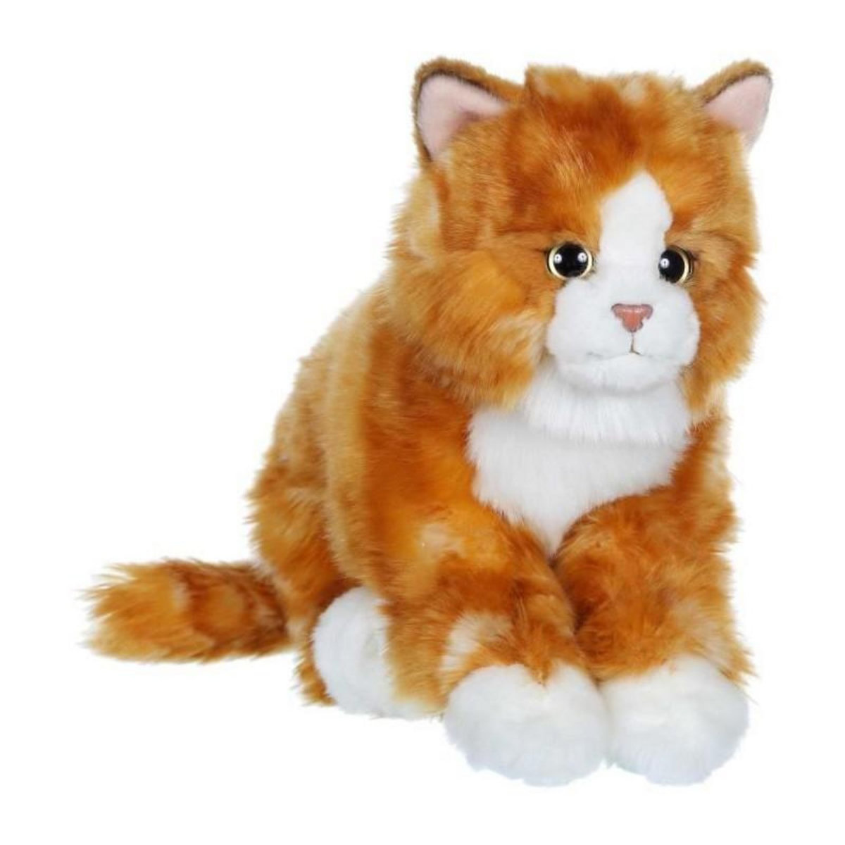 Gipsy Peluche - Gipsy Toys - Chat mimiz - 28cm - Roux/Blanc